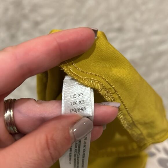 Anthropologie Saturday‎ Sunday women’s mustard polyester flowy tank top size xs - Picture 3 of 5